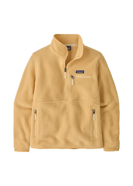 Polaire en matières recyclées | beige "w's retro pile marsupial - beeswax tan"