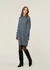 Robe pull en coton bio | gris "nuna - turbulence" - Jan'n June