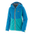 Veste imperméable en polyester recyclé | bleu "w's boulder fork rain jkt subtidal blue" - Patagonia