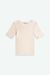 T-shirt en coton bio | écru "rina off white" - Kings of Indigo