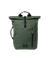 Sac à dos rolltop en matière recyclée | vert "dante vegan dawn green with black webbing"