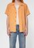Chemisette en tencel | ocre "arvid 50s hawaii shirt ochre" - Nudie Jeans