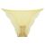 Culotte en dentelle jaune en polyamide recyclé - amy - Underprotection - 5