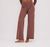 Pantalon fluide en coton bio | vieux rose "core sport straight pants rose wood"