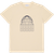 T-shirt imprimé en coton bio | écru "to the sea egg"