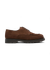 Derbies made in france en cuir croûte de velours certifié | chocolat "frodan v chocolat"