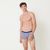 Boxer made in france rayé en coton bio | bleu "marius plus mariniere lsf"