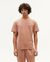T-shirt en coton bio | rose "rubia cardifolia ftp t-shirt red"
