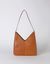 Sac à main en cuir tannage végétal | marron "vicky cognac classic leather" - O My Bag