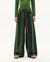 Pantalon ample en coton bio | multicolore "swamp hedda pants multicolor"