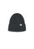 Bonnet vert bouteille en coton bio et laine bio - maax