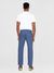 Chino droit en sergé de coton bio | bleu indigo "chuck regular chino twill vintage indigo" - Knowledge Cotton Apparel