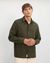 Chemise flanelle en coton bio | vert "flannel casual shirt - moss green"