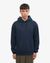 Sweat à capuche en coton bio | marine "navy blue"