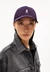 Casquette en coton bio | violet "yenaas bold blue ash" - Armedangels