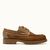 Derbies made in france en cuir de velours certifié | marron "donato cord cognac marron kaki" - Kleman
