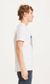 T-shirt imprimé blanc en coton bio - alder hibou - Knowledge Cotton Apparel - 3