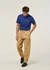 Pantalon fuselé en twill de coton bio | beige "wotan camel" - Thinking Mu