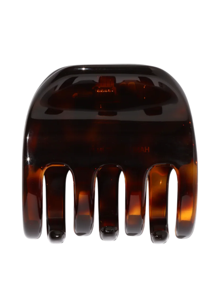 Pince à cheveux en matériaux recyclés | marron "mini nova - ecaille" - Jickie
