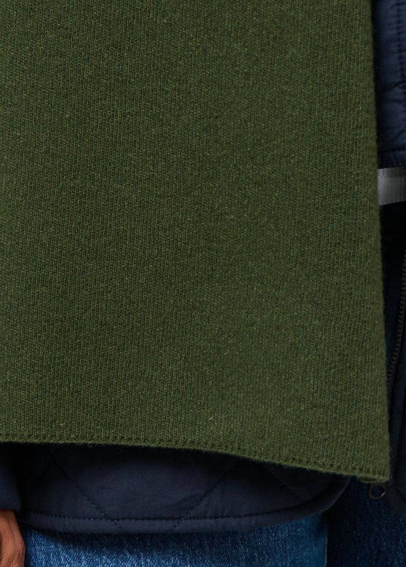 L'écharpe en laine mérinos recyclée | vert - WeDressFair Essentiels
