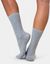 Chaussettes hautes en coton bio | gris "heather grey" - Colorful Standard