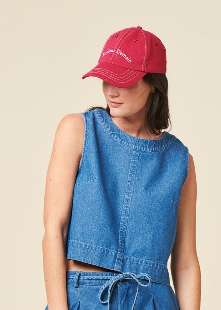 Casquette fuchsia - Bonjour Demain