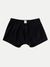 Boxer noir en coton bio