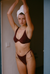 Haut de maillot armaturé en polyamide recyclé | marron "marilou - brown" - Nénés Paris