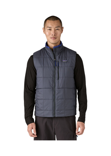 Veste sans manches en matière recyclée | marine "light gust vest - smolder blue" - Patagonia