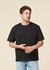 T-shirt oversize en coton bio | noir - WeDressFair Essentiels - 4