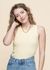 Débardeur en coton biologique | jaune "kanitaa - early yellow" - Armedangels