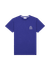 T-shirt brodé en coton bio | bleu "outremer mini to the sea tee"