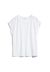 T-shirt blanc en coton bio - ofeliaa - Armedangels - 5
