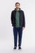 Veste zippée noire en coton bio - workwear zip jacket black