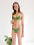 Bas de bikini vert en nylon recyclé - bamboo - Reset Priority - 3