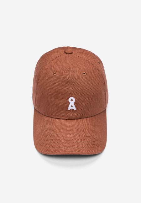 Casquette en coton bio | marron "yenaas bold - pecan tree"