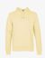 Sweat à capuche jaune clair en coton bio- soft yellow - Colorful Standard