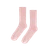 Chaussettes hautes en coton bio | rose "faded pink"