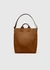 Sac d'épaule en matière recyclée | marron "ground shopper bag - sepia brown" - Sandqvist