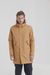 Parka camel en polyester recyclé