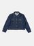 Veste denim en coton bio | brut "berit denim jacket classic blue" - Nudie Jeans