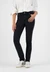 Jean slim en coton bio et recyclé | noir "regular swan stone black" - Mud Jeans