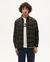 Chemise en coton biologique | multicolore "olive black checks hans shirt - multicolor"