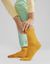 Chaussettes en laine mérinos recyclée | jaune moutarde "burned yellow" - Colorful Standard