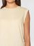 T-shirt en coton bio | beige "loose fit jersey tank top egret" - Knowledge Cotton Apparel