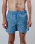 Maillot de bain en polyester recyclé | bleu "just swim swimwear - blue"