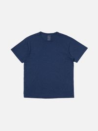 T-shirt en coton bio | bleu marine "roffe t-shirt french bue"
