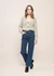 Jean ample en coton bio | bleu "mid loose - stone indigo" - Mud Jeans