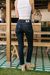 Jean slim en coton bio et recyclé | bleu brut "regular swan strong blue" - Mud Jeans