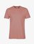 T-shirt vieux rose en coton bio - rosewood mist